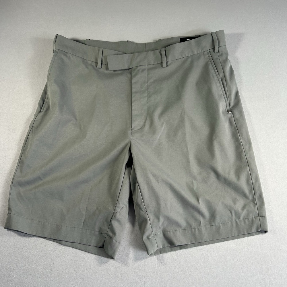 Mens RLX Ralph Lauren Golf Shorts Gray Tailored Fit‎ Stretch 36 Performance Flex